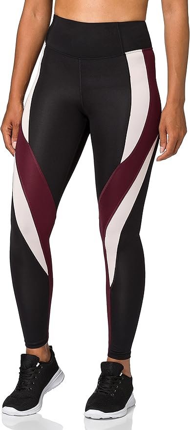 Amazon Aurique Women's high waisted Sports Leggings Size-XS, Port Blush