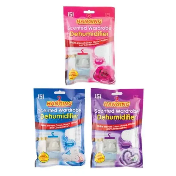 151 Scented Hanging Wardrobe Dehumidifier Assorted