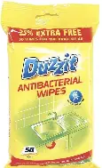 Duzzit Anti-Bacterial Wipes 50 Pack