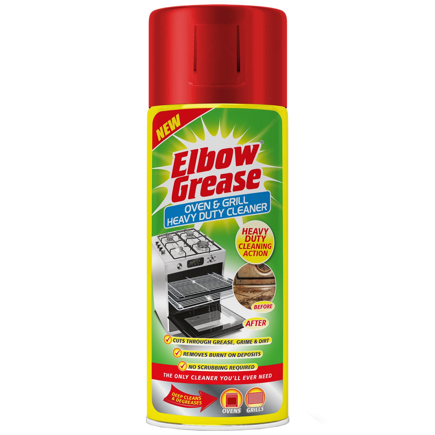 Elbow Grease Heavy Duty Oven & Grill Cleaner 400ml