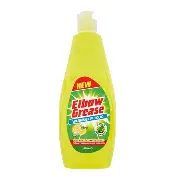 Elbow Grease Lemon-Fresh Power Degreaser Washing Up Liquid 600ml