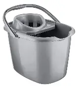 Mop Bucket Silver 15l