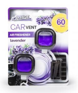 Car-Pride Lavender Car Vent Air Freshener 4ml Twin Pack CDU