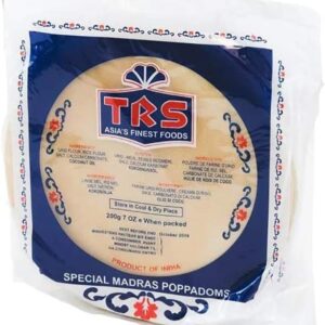 TRS Madras Papads Plain - 200g
