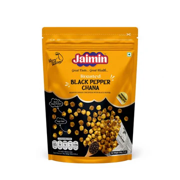 Jaimin Roasted Chana Black Pepper - 200g
