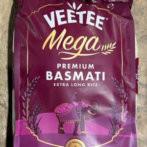Veetee Mega Extra Long Premium Basmati Rice 5kg