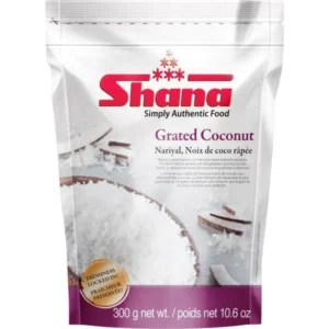 Shana Grated Coconut 300g (Frozen)