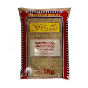 Shankar Brown Sona Masoori Rice - 5kg