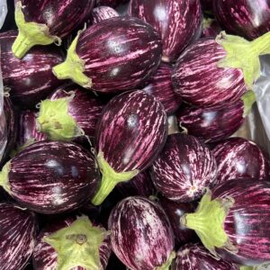 Round graffiti aubergine 250gms pack