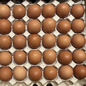 Medium size brown eggs -30 eggs