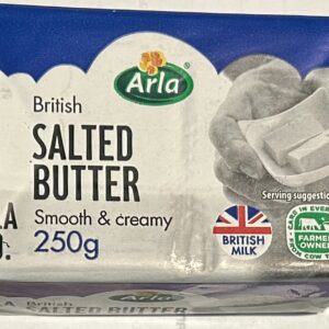 Arla Unsalted Butter 250g
