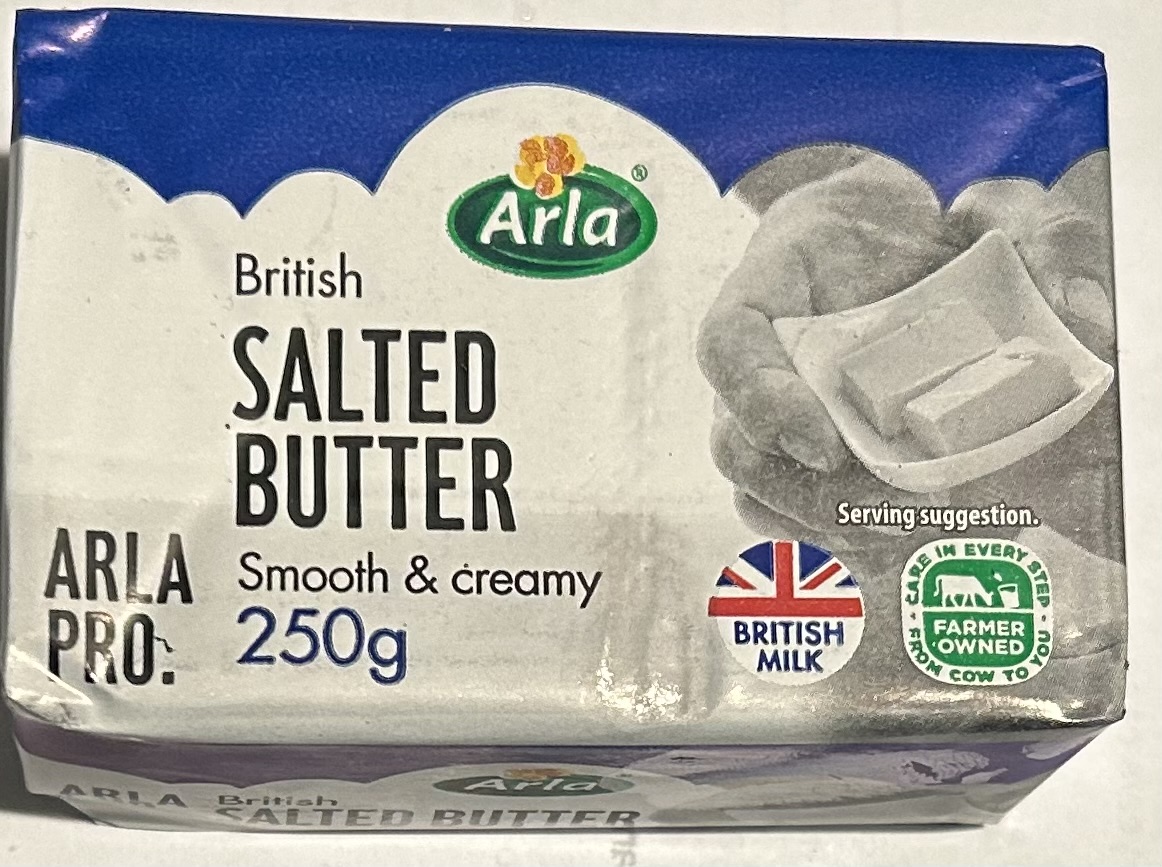 Arla salted Butter 250g