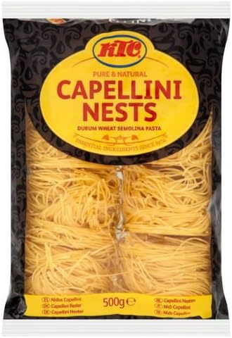 KTC Capellini Nests 500g (durum wheat semolina pasta)