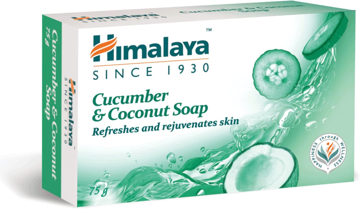 Himalaya Coconut and cucumber soap 75g