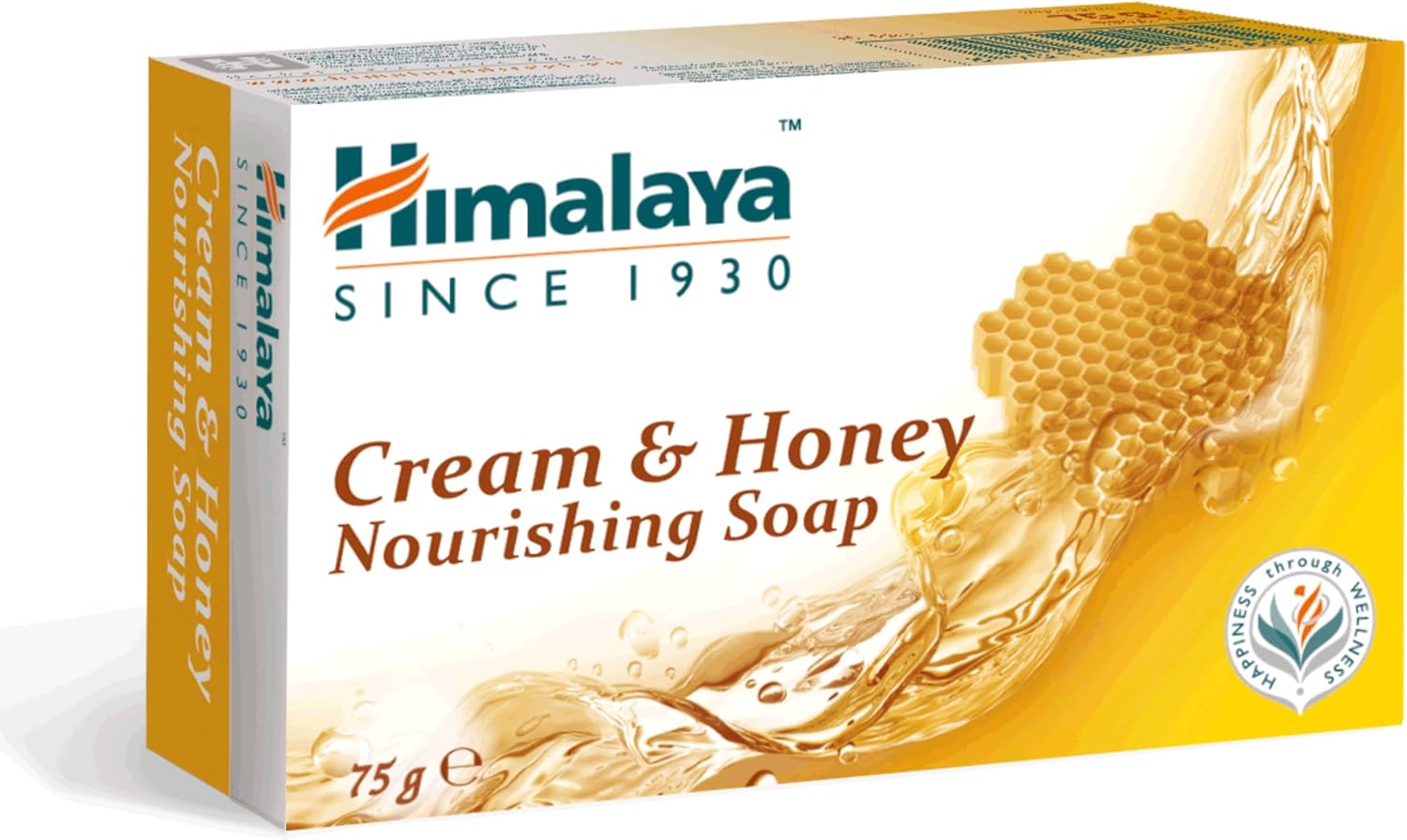 Himalaya cream and honey nourishing soap 75g