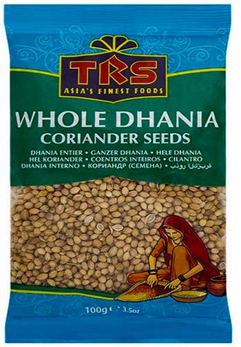 TRS Coriander Whole 100g (Dhania) indori seeds