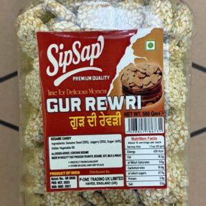 Gur Rewari 500g sipsap premium quality , sesame candy