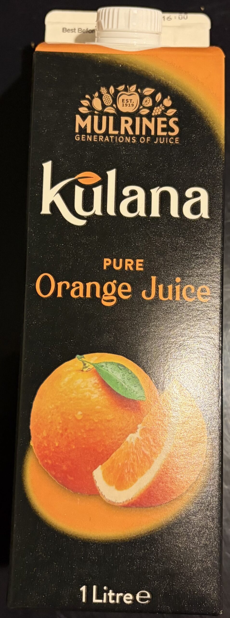 Kulana pure Orange juice 1 ltr