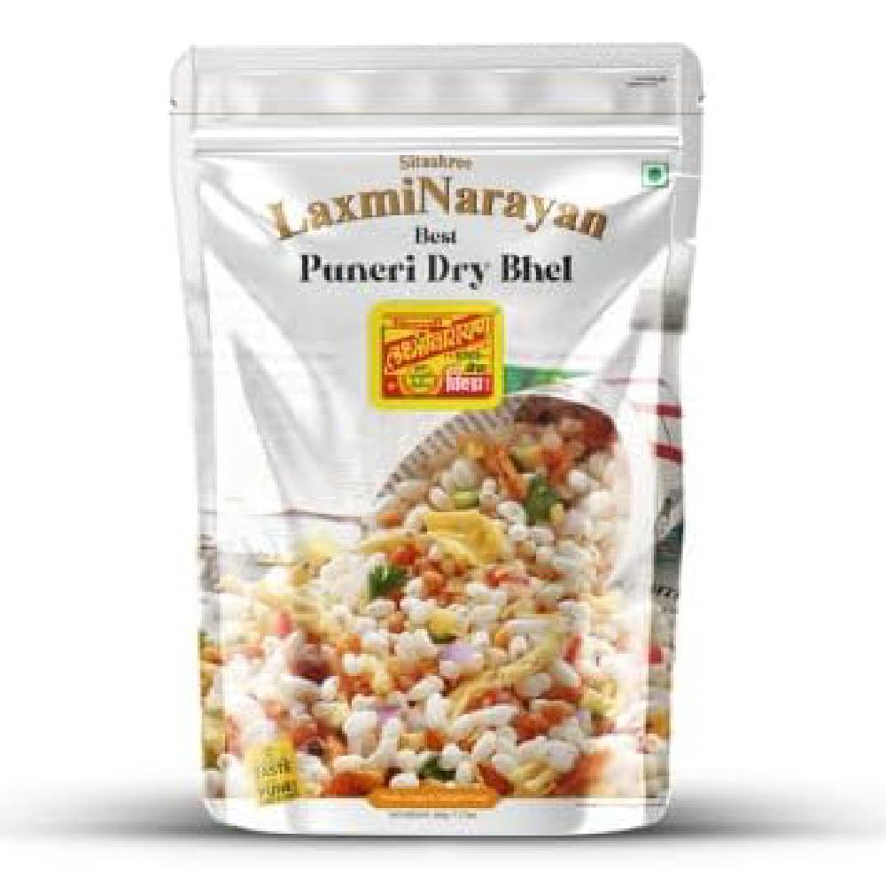 LaxmiNarayan Dry Bhel Snacks - 250g