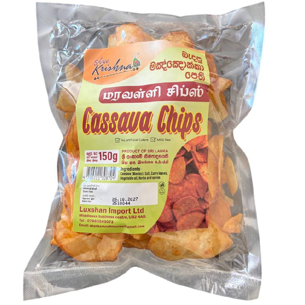 Shree Krishna Cassava Chips - 150g