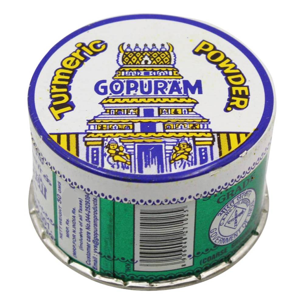 Gopuram Turmeric Powder (TIN)- 50g