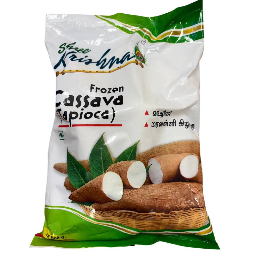 Shree Krishna Frozen Cassava - 908g