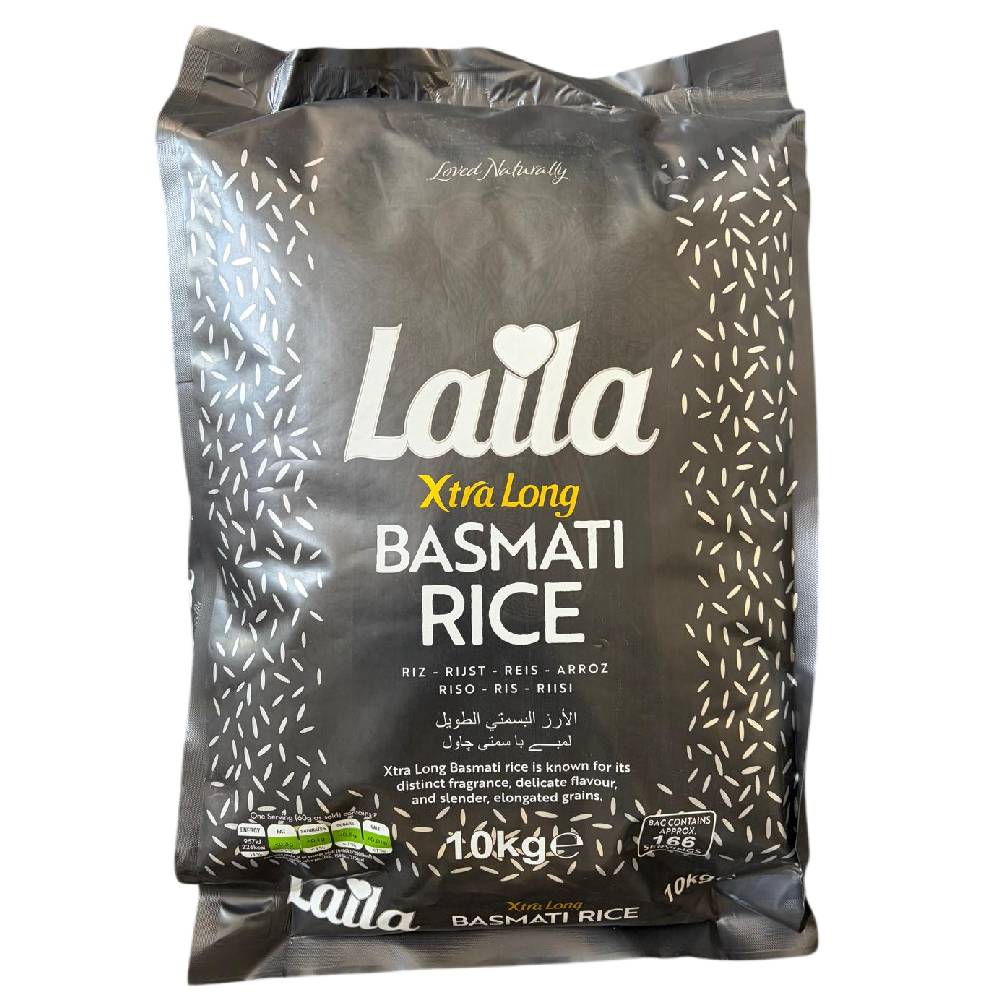 Laila Xtra Long Basmati Rice - 10Kg