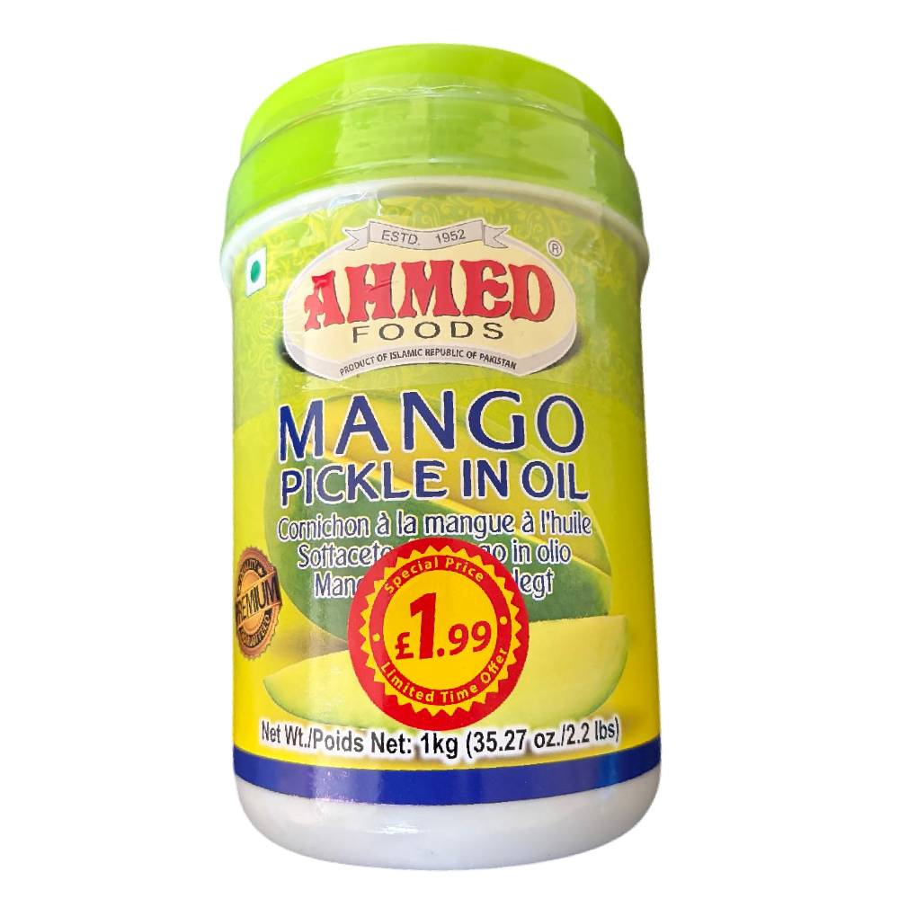 Ahmed Foods Mango Pickle in Oil - 1kg