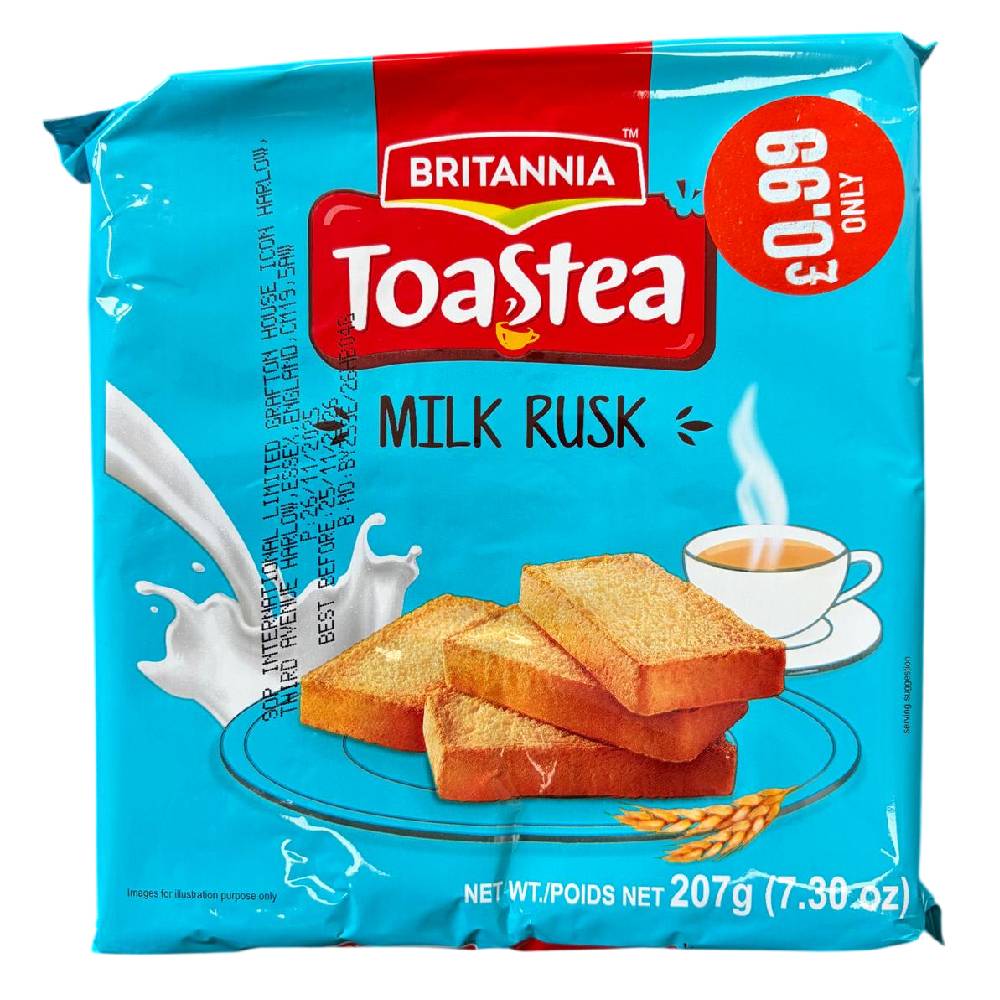 Britannia Milk Rusk - 207g