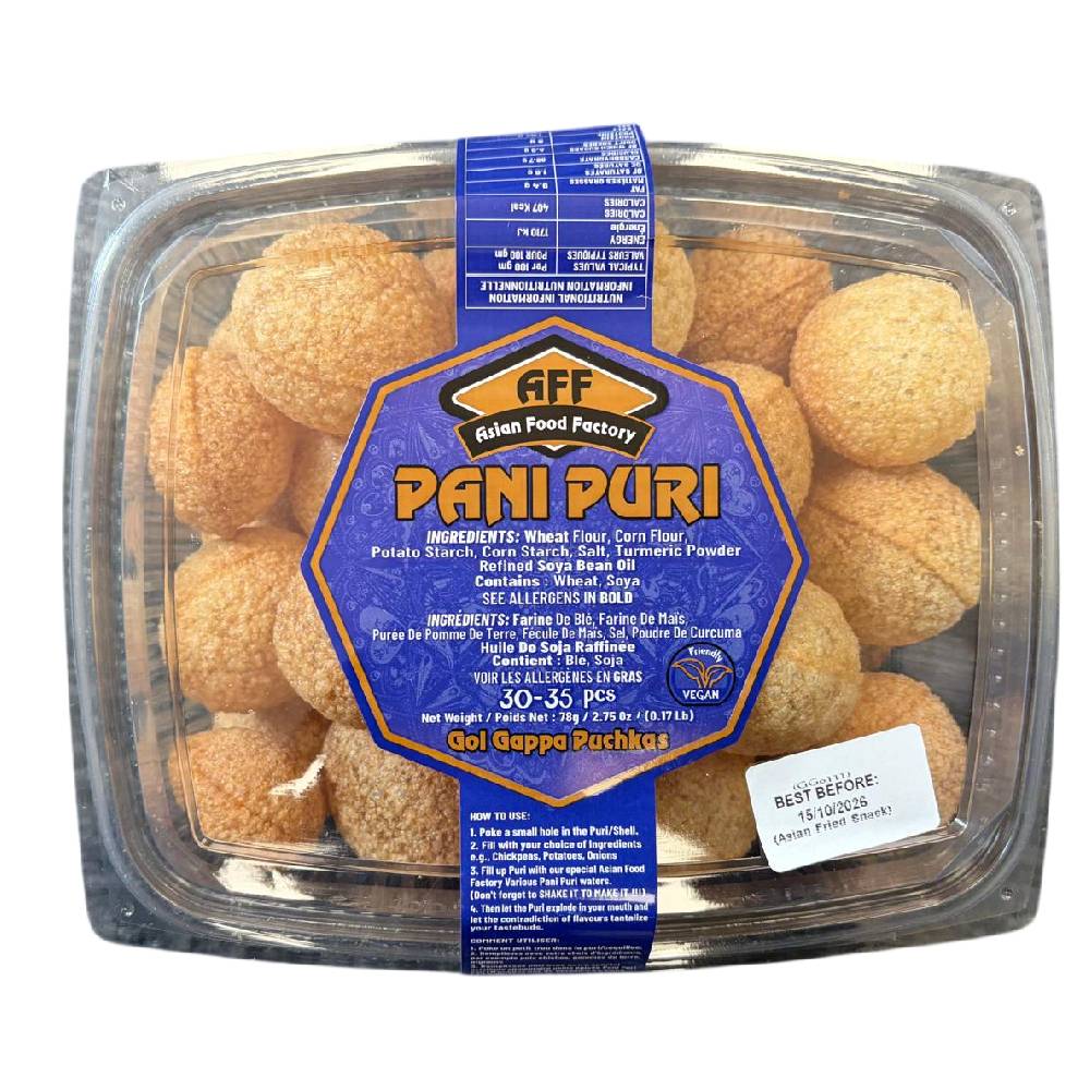 Asian Food Factory Pani Puri - 78g