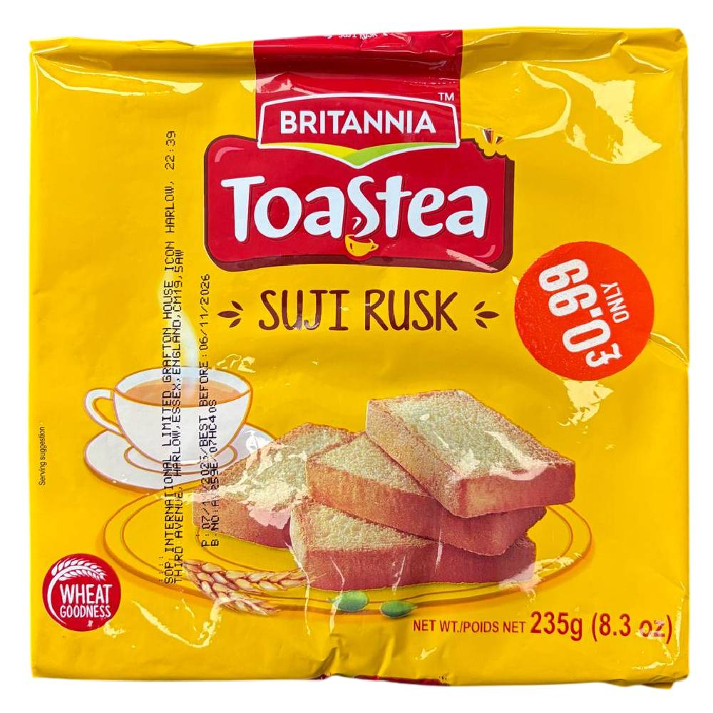 Britannia Toastea Suji Rusk - 235g