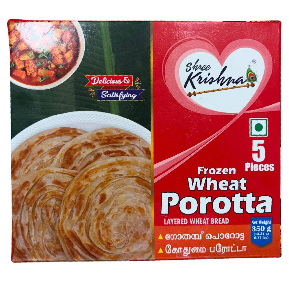 Shree Krishna Frozen Wheat Porotta - 350g