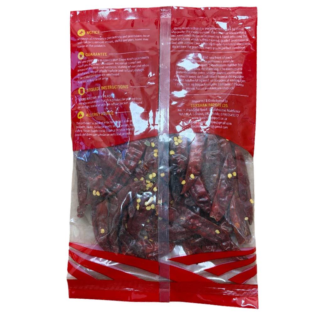 Shree Krishna Dry Chilli Stemless – 100g - Image 2