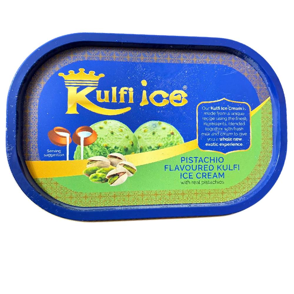 Kulfi Ice (Pistachio) - 1 litre kulfi ice cream