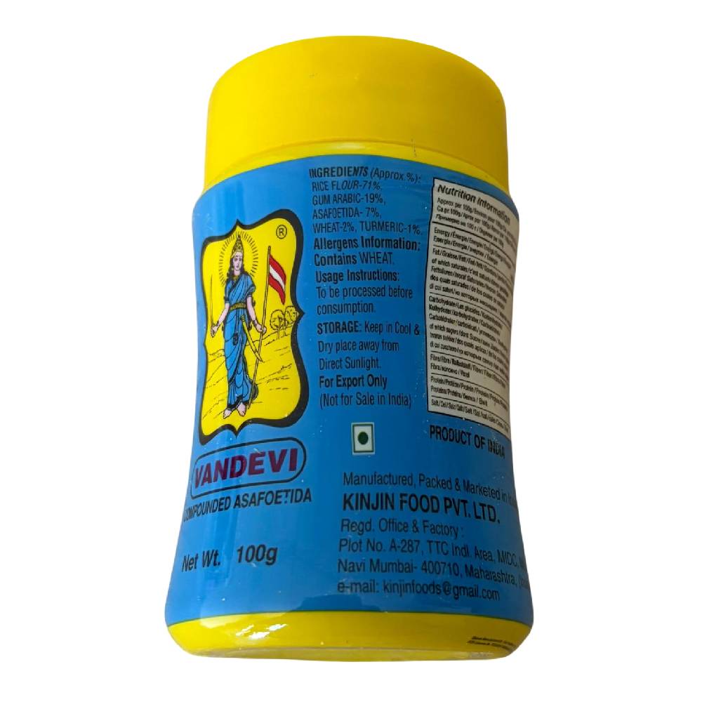 Vandevi Compounded Asafoetida Powder Hing- 100g - Image 2