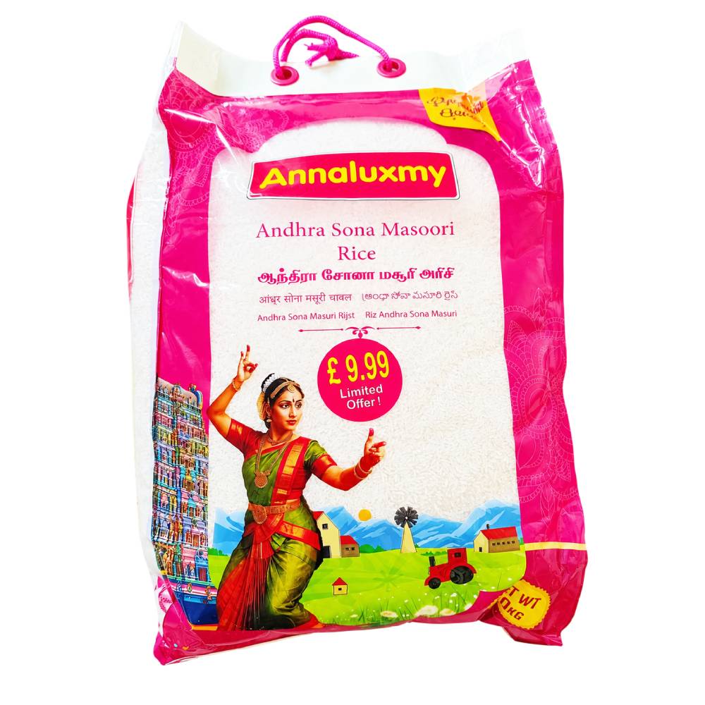 Annaluxmy Andhra Sona Masoori Rice - 10kg