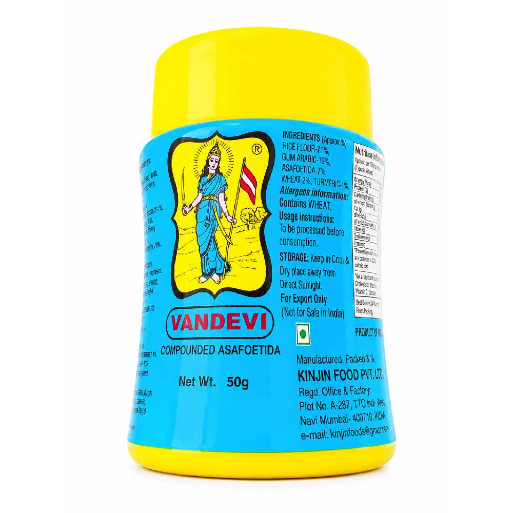 Vandevi Compounded Asafoetida Powder ,Hing- 50g