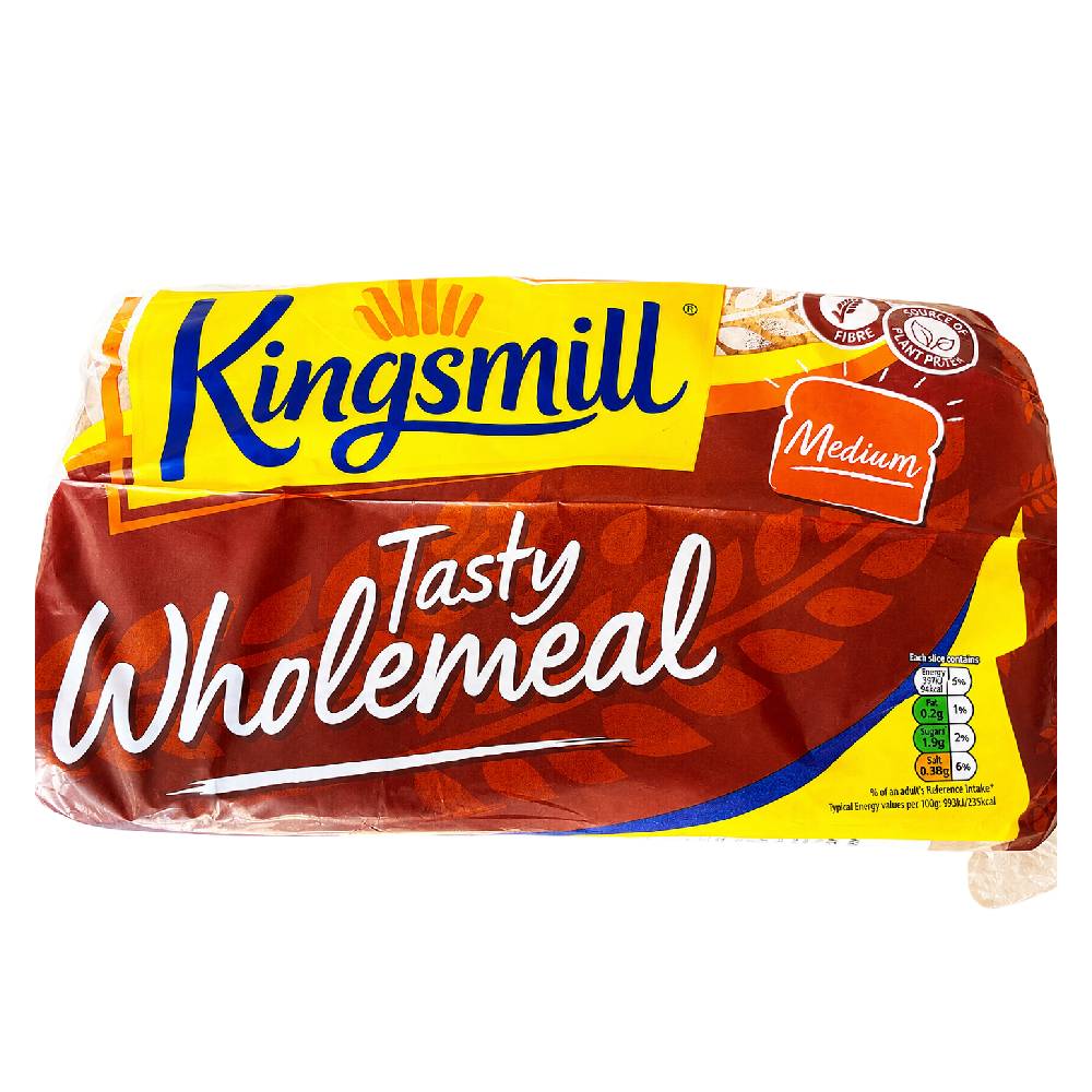 Kingsmill Tasty Wholemeal Bread  Medium