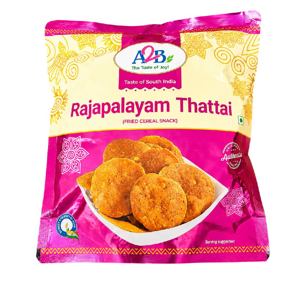 A2B Rajapalayam Thattai  (Fried Cereal Snack) - 200g