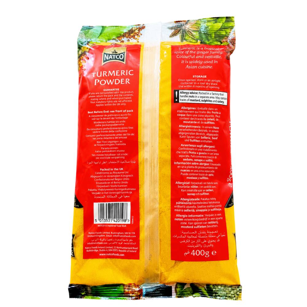 NATCO Haldi Turmeric Powder - 400g - Image 2