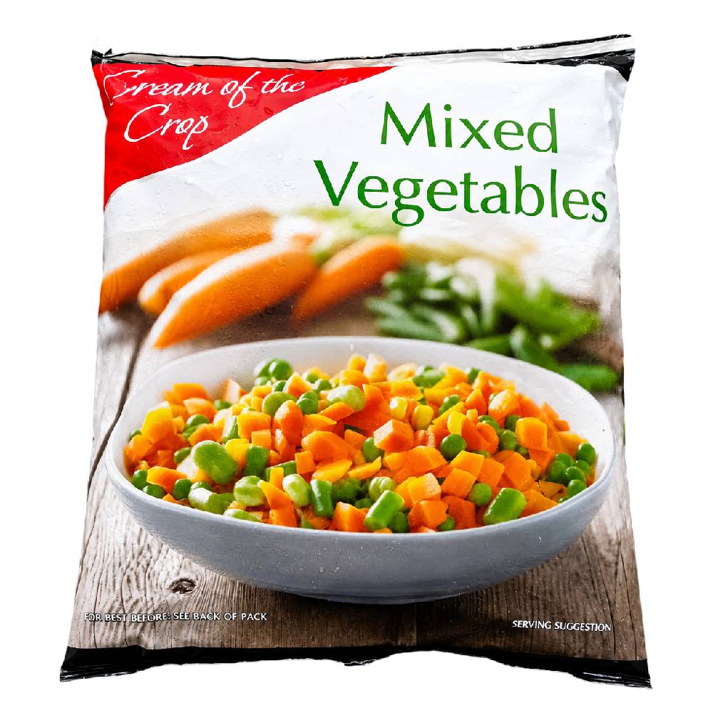 Cream Of The Crop Frozen Mixed Vegetables - 907 g