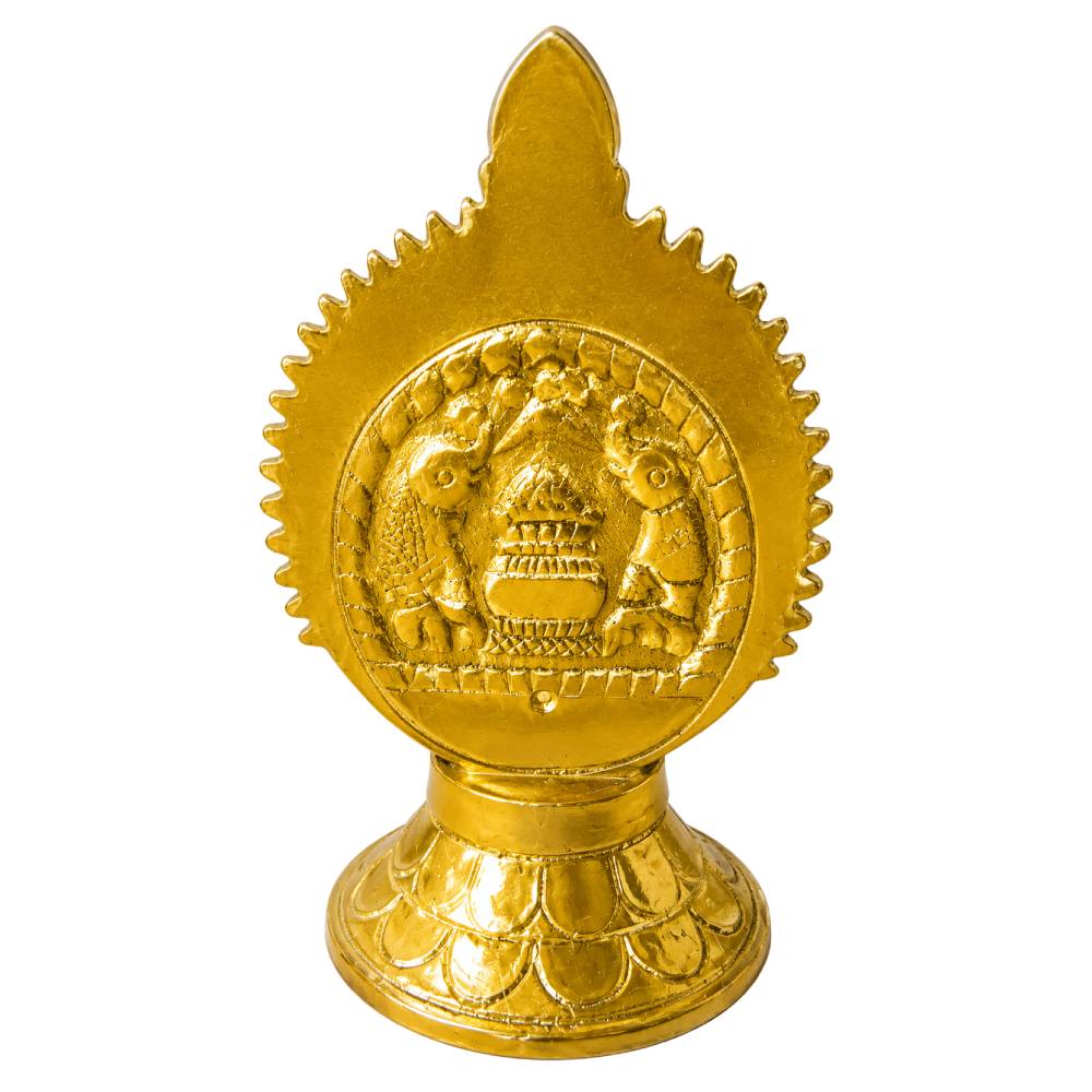 Vinayagar and Ashtalakshmi Vilakku Brass - Image 3