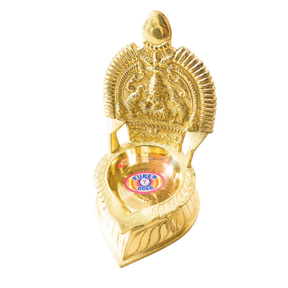 Kamatchi Amman Vilakku (Brass) - Image 2