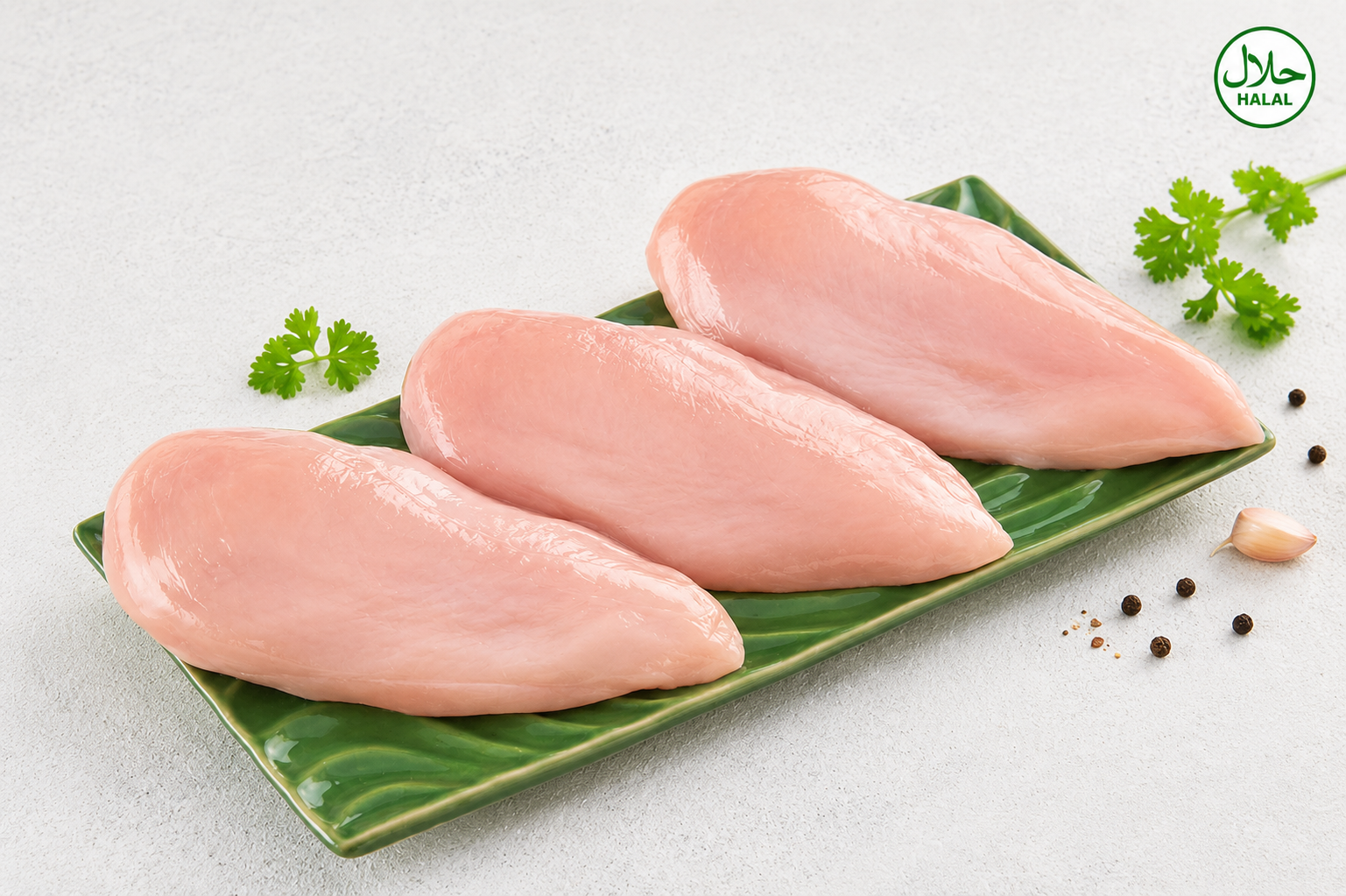 Fresh Chicken Breast Fillets - 1kg Halal