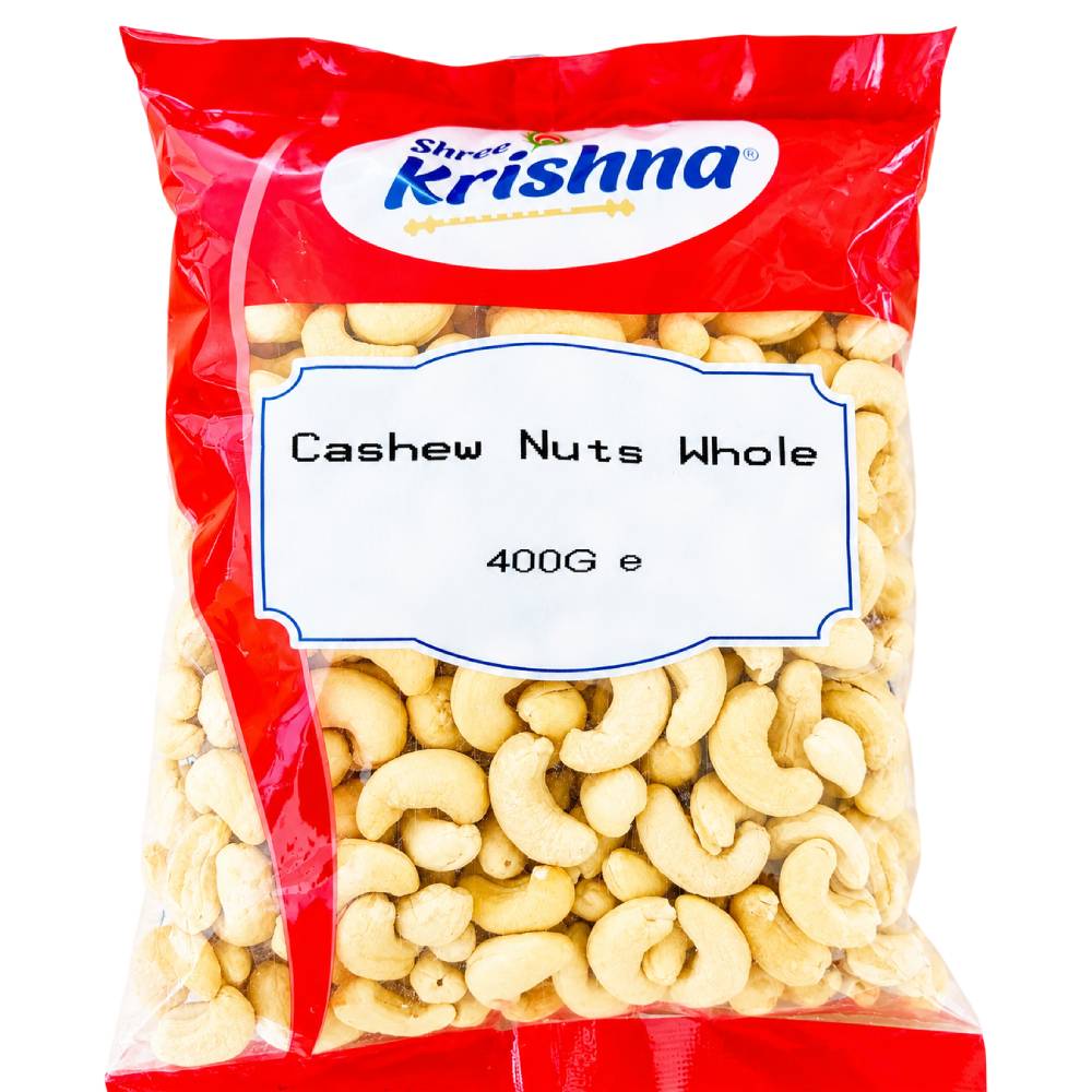 Shree Krishna Cashew Nuts Whole - 400g
