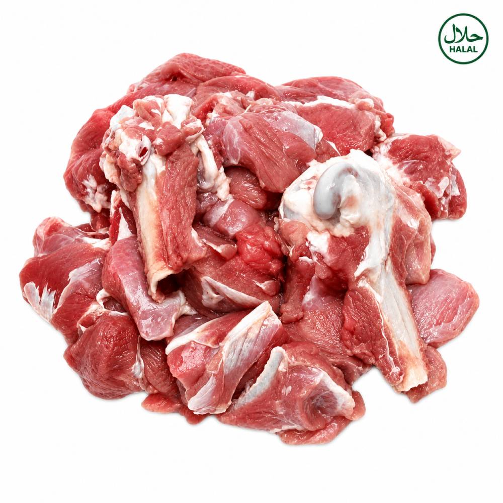 Mutton Mixed with Bone (Fresh) - 1kg Halal