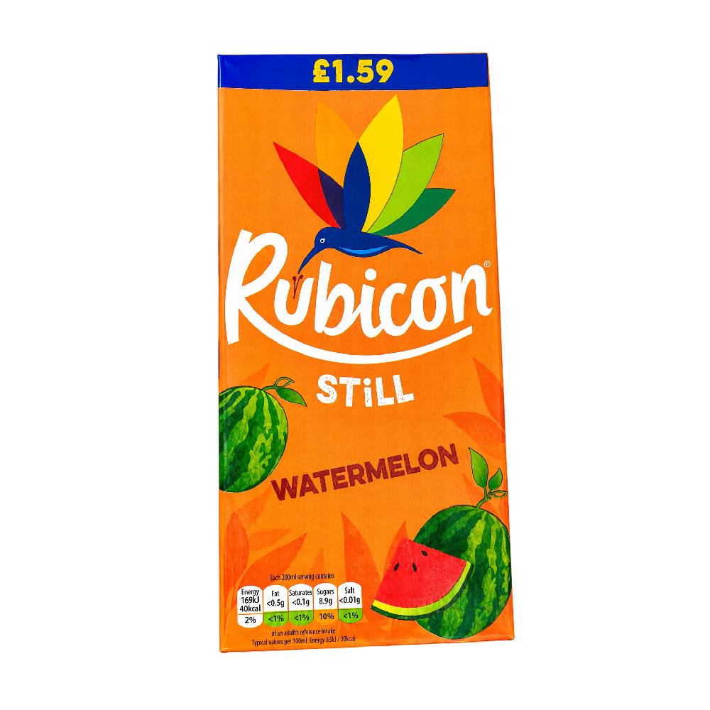 Rubicon still Watermelon - 200ml Best Before Aug26