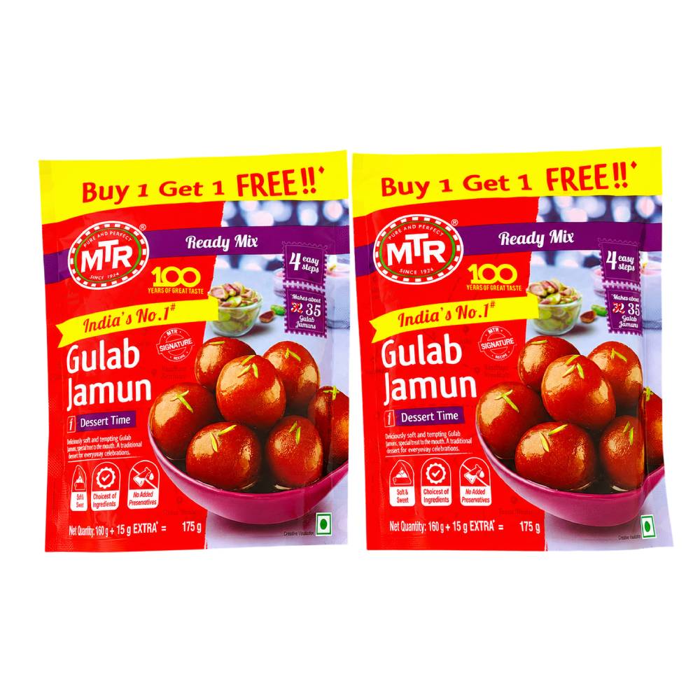MTR Gulab Jamun (Buy 1 Get 1 Free) - 175g