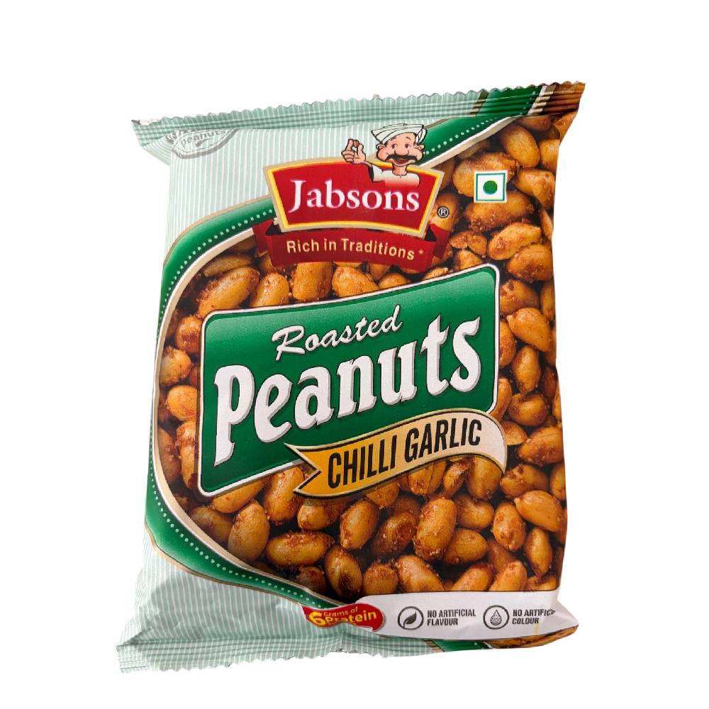 Jabsons Rosted Peanuts Chilli Garlic - 140g